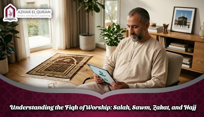 Understanding the Fiqh of Worship: Salah, Sawm, Zakat, and Hajj